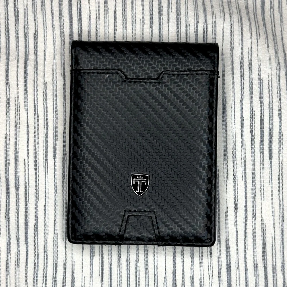 TRAVANDO Men’s Black Wallet